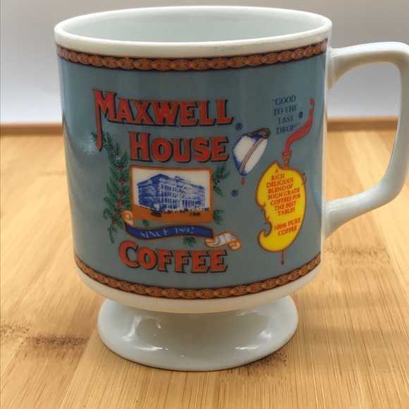 Maxwell House Vintage Coffee Cups Set of 2 - Picture 5 of 10